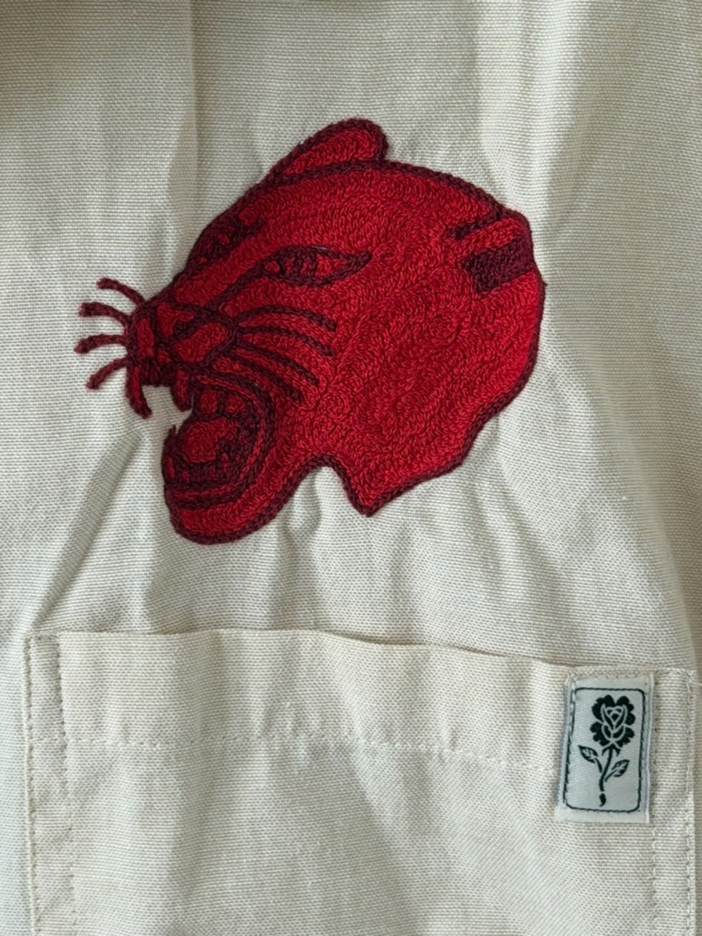 Mira Flores custom embroidered shirt - Picture 3 of 5